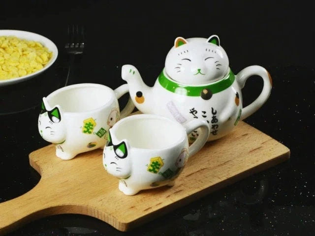Ceramic cup lucky cat milk coffee cup gift cup creative pot  I Coffee Mug Milk Tea Cups Drinkware I Unique Design Home office Gift acacuss