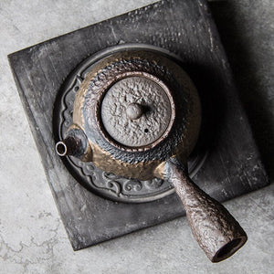 Ceramic kyusu teapot kettle chinese ceramic tea pot 220ml acacuss