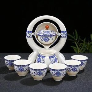 Ceramic semi-automatic creative teapot acacuss