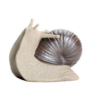 Ceramic small ornaments bonsai micro landscape creative snail gardening succulent potted plant landscaping decorative crafts acacuss