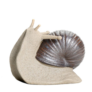 Ceramic small ornaments bonsai micro landscape creative snail gardening succulent potted plant landscaping decorative crafts acacuss