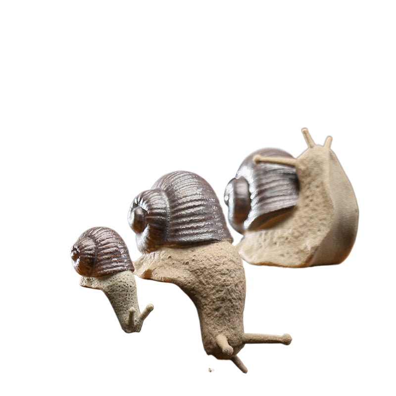Ceramic small ornaments bonsai micro landscape creative snail gardening succulent potted plant landscaping decorative crafts acacuss