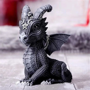 Cerberus Unicorn Dragon Griffin Ouroboros Resin New Mythology Cute Animal Statue Decorative Figurines Mini Home Accessories Gift acacuss