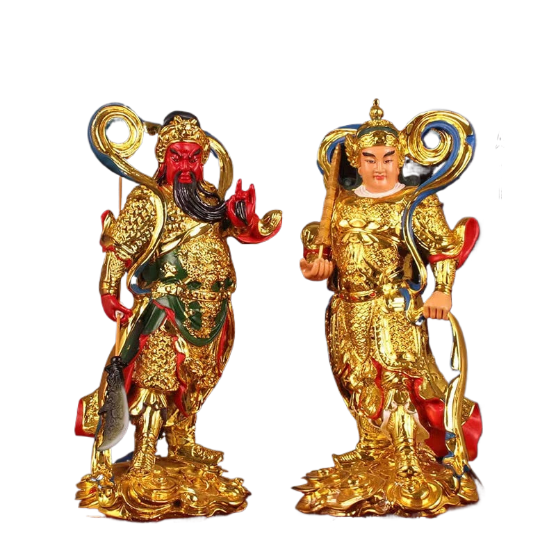 Character Statue, Guan Gong, Wei Tuo, Statue, Buddhist Supplies, Resin Crafts, Home Decorations, Holiday Gifts acacuss