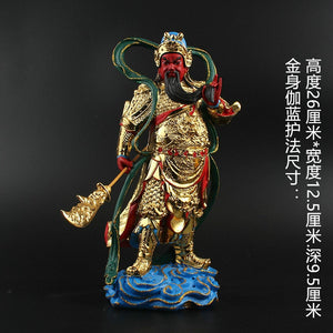 Character Statue, Guan Gong, Wei Tuo, Statue, Buddhist Supplies, Resin Crafts, Home Decorations, Holiday Gifts acacuss