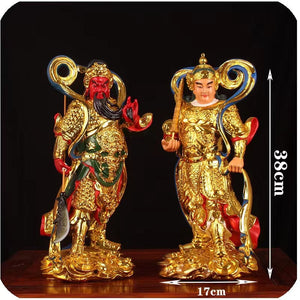 Character Statue, Guan Gong, Wei Tuo, Statue, Buddhist Supplies, Resin Crafts, Home Decorations, Holiday Gifts acacuss