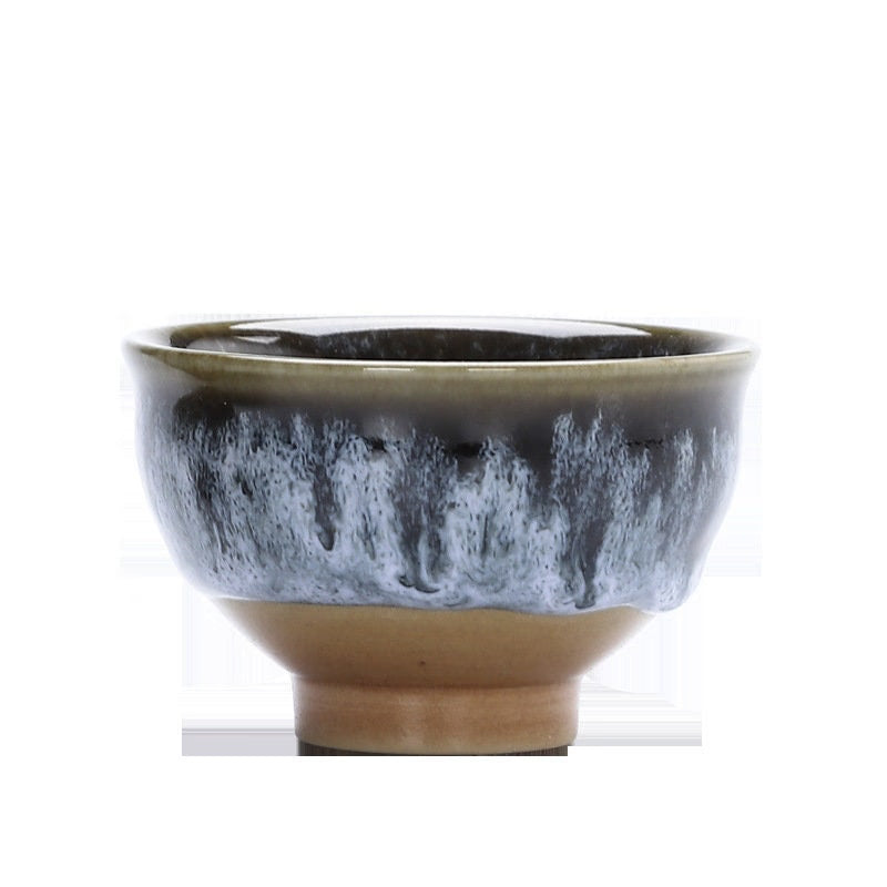 Chinese 6 pcs/set Ceramic Tea Cup Ice Cracked Glaze Cup Kung Fu tea set Small Porcelain Tea Bowl Teacup Tea Accessories Drinkware acacuss