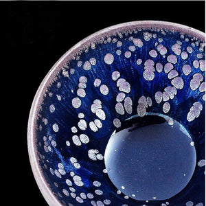 Chinese Ancient Style Tian Mu cup for tea porcelain Yuteki Tenmoku glaze natural clay and ore tea bowl tea set /JIANZHAN acacuss