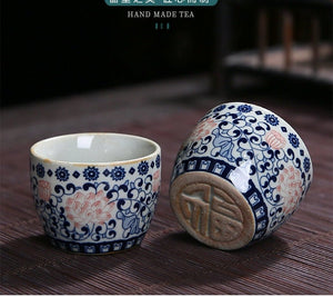Chinese Ceramic Portable Travel Tea Set 360 acacuss