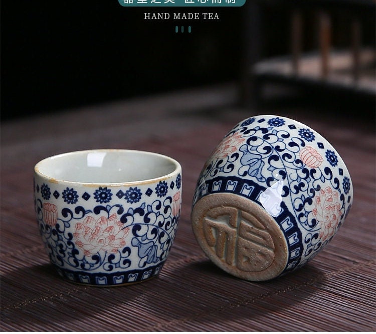 Chinese Ceramic Portable Travel Tea Set 360 acacuss