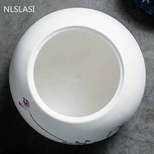 Chinese Ceramic Tea Caddy Large Capacity sealed Storage tank travel Portable Tea Boxes tea containers coffee canister Candy jar acacuss
