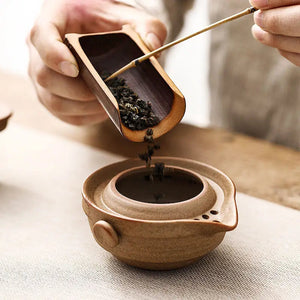 Chinese Kung Fu Tea Set 1teapot 2teacups Travel Ceramic Pottery Tea Cups  For Teaware Outdoor Tea Cups Of Tea Ceremony acacuss