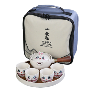 Chinese Kung Fu Tea set Travel Tea set Ceramic Portable Tea set Teapot Tea Maker Infuser Teacup acacuss