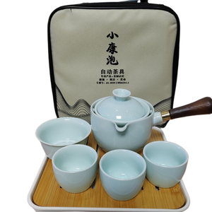 Chinese Kung Fu Tea set Travel Tea set Ceramic Portable Tea set Teapot Tea Maker Infuser Teacup acacuss