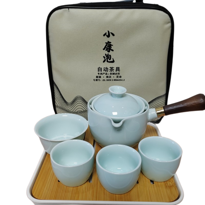 Chinese Kung Fu Tea set Travel Tea set Ceramic Portable Tea set Teapot Tea Maker Infuser Teacup acacuss
