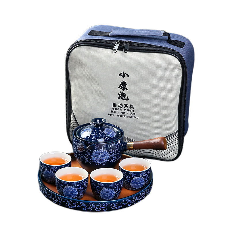 Chinese Kung Fu Tea set Travel Tea set Ceramic Portable Tea set Teapot Tea Maker Infuser Teacup acacuss
