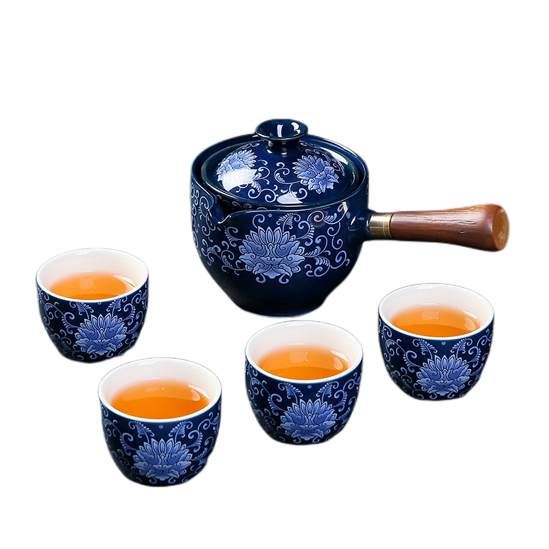 Chinese Kung Fu Tea set Travel Tea set Ceramic Portable Tea set Teapot Tea Maker Infuser Teacup acacuss