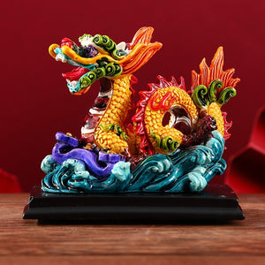 Chinese Style Characteristics Forbidden City Cultural and Creative Dragon Lion Souvenir Ornament Creative Jewelry Gift acacuss