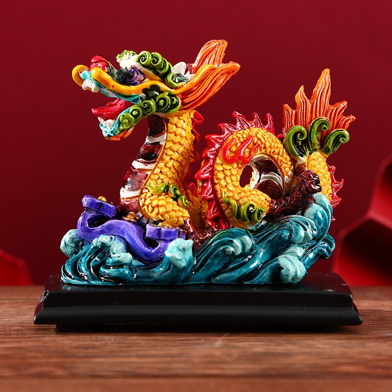 Chinese Style Characteristics Forbidden City Cultural and Creative Dragon Lion Souvenir Ornament Creative Jewelry Gift acacuss