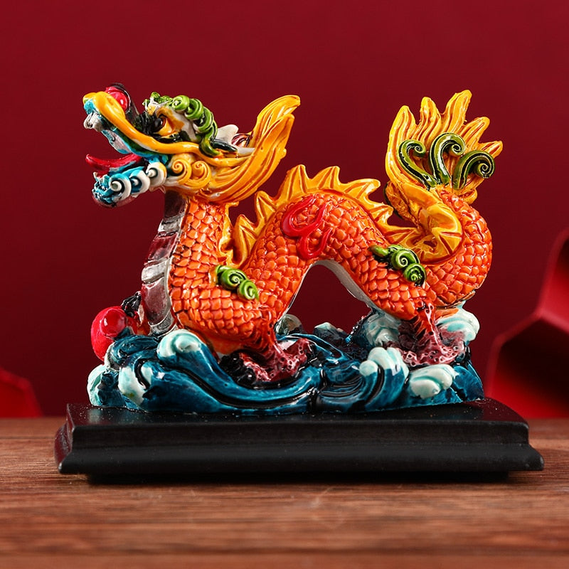 Chinese Style Characteristics Forbidden City Cultural and Creative Dragon Lion Souvenir Ornament Creative Jewelry Gift acacuss