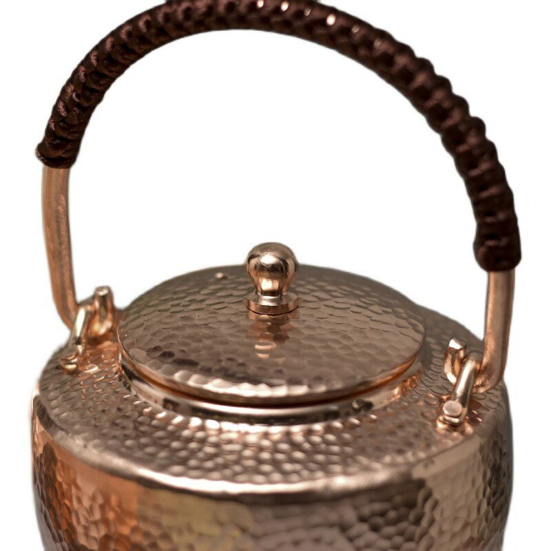 Chinese Teapot Tea Pot Set Traditional Surface Hand-painted Teapot Handmade Hot Water Kettle Copper Burn Kettle Kongfu Tea Set acacuss