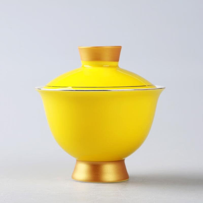 Chinese Traditions Gaiwan Ceramics Tea Set KungFu Tea Cups Porcelain Tea Bowl Tureen for Travel Kettle Drinkware Tools 180ml acacuss
