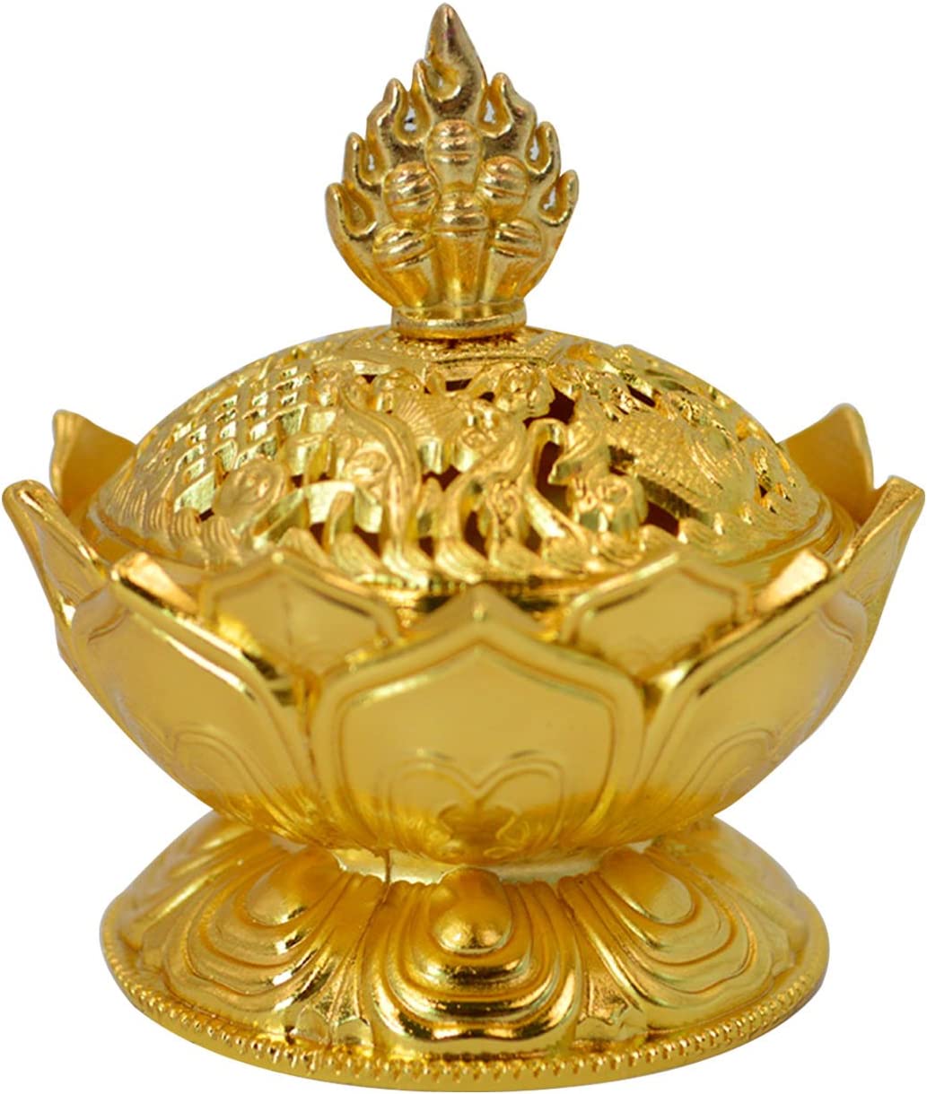 Chinese brass incense burner acacuss