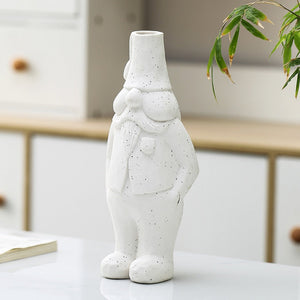 2023 Christmas Decoration Ceramics Santa Claus Vase Decoration Home Decor For Room Decoration Creative Vase Festival Decoration acacuss