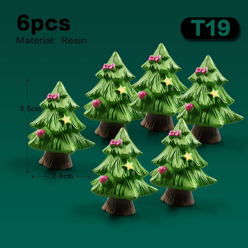 2023 Hot Christmas Easter Rabbit Figurine Landscape Home Kawaii Room Decor Miniature Fairy Garden Decoration Accessories Modern acacuss
