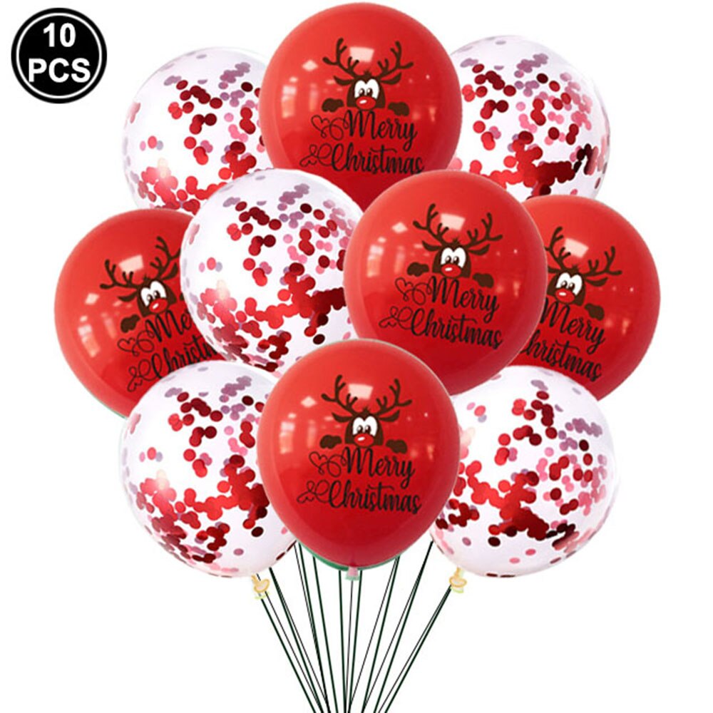 Christmas Foil Santa Claus Balloons Snowman Elk Christmas Tree Balloons for Xmas Inflatable Party Decorations Home Party Decor acacuss