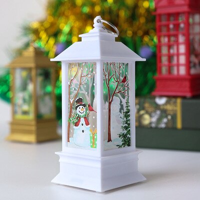 Christmas Lantern Light Merry Christmas Decorations for Home 2021 Navidad Christmas Tree Ornaments Xmas Gifts New Year 2022 acacuss