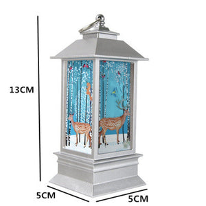 Christmas Lantern Light Merry Christmas Decorations for Home 2021 Navidad Christmas Tree Ornaments Xmas Gifts New Year 2022 acacuss
