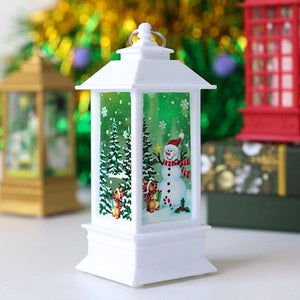 Christmas Lantern Light Merry Christmas Decorations for Home 2021 Navidad Christmas Tree Ornaments Xmas Gifts New Year 2022 acacuss