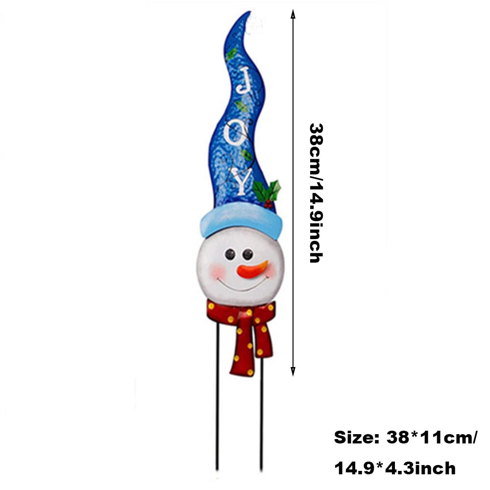 Christmas Outdoor Decoration Yard Signs Nutcracker Soldier Figure Garden Stakes Lawn Sign For Outside Pathway Walkway Decor 2023 acacuss