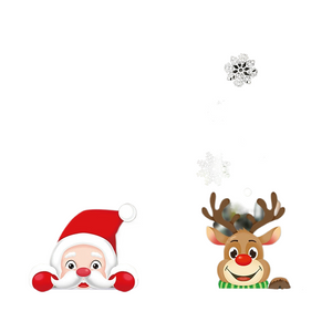 Christmas Santa Claus Window Stickers Wall Ornaments Christmas Pendant Merry Christmas For Home Decor New Year Stickers 2023 acacuss