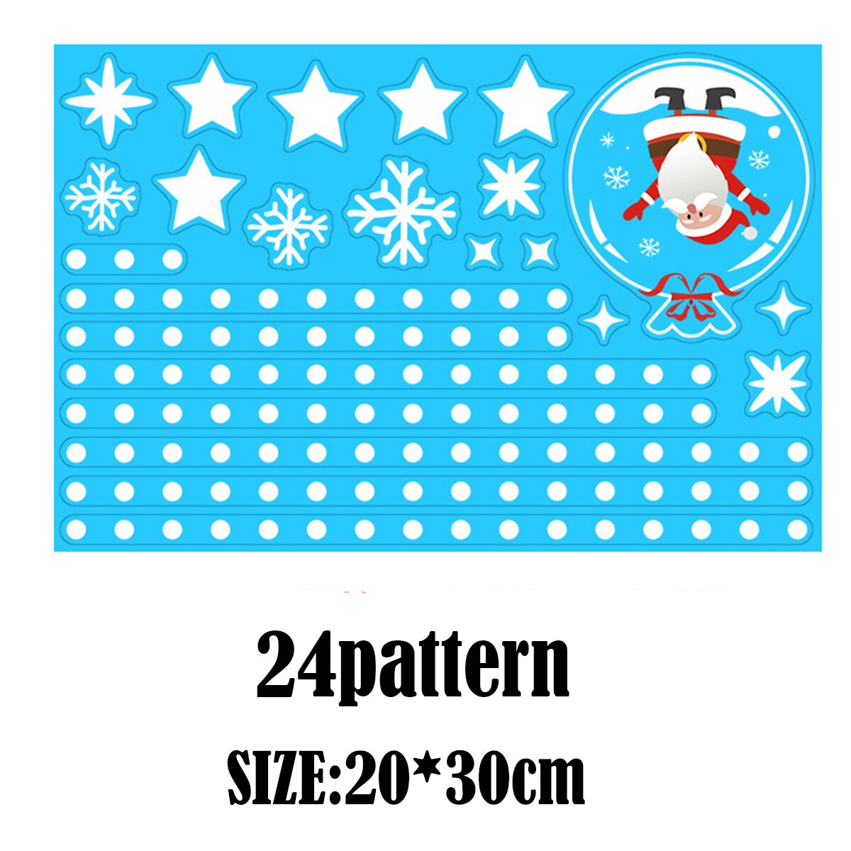 Christmas Santa Claus Window Stickers Wall Ornaments Christmas Pendant Merry Christmas For Home Decor New Year Stickers 2023 acacuss