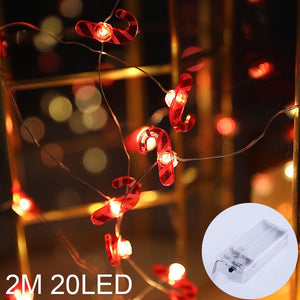 Christmas Snowman Santa Hot Air Balloon Microlandscape Ornament with LED Light Christmas Decor for Home New Year 2024 Navidad acacuss