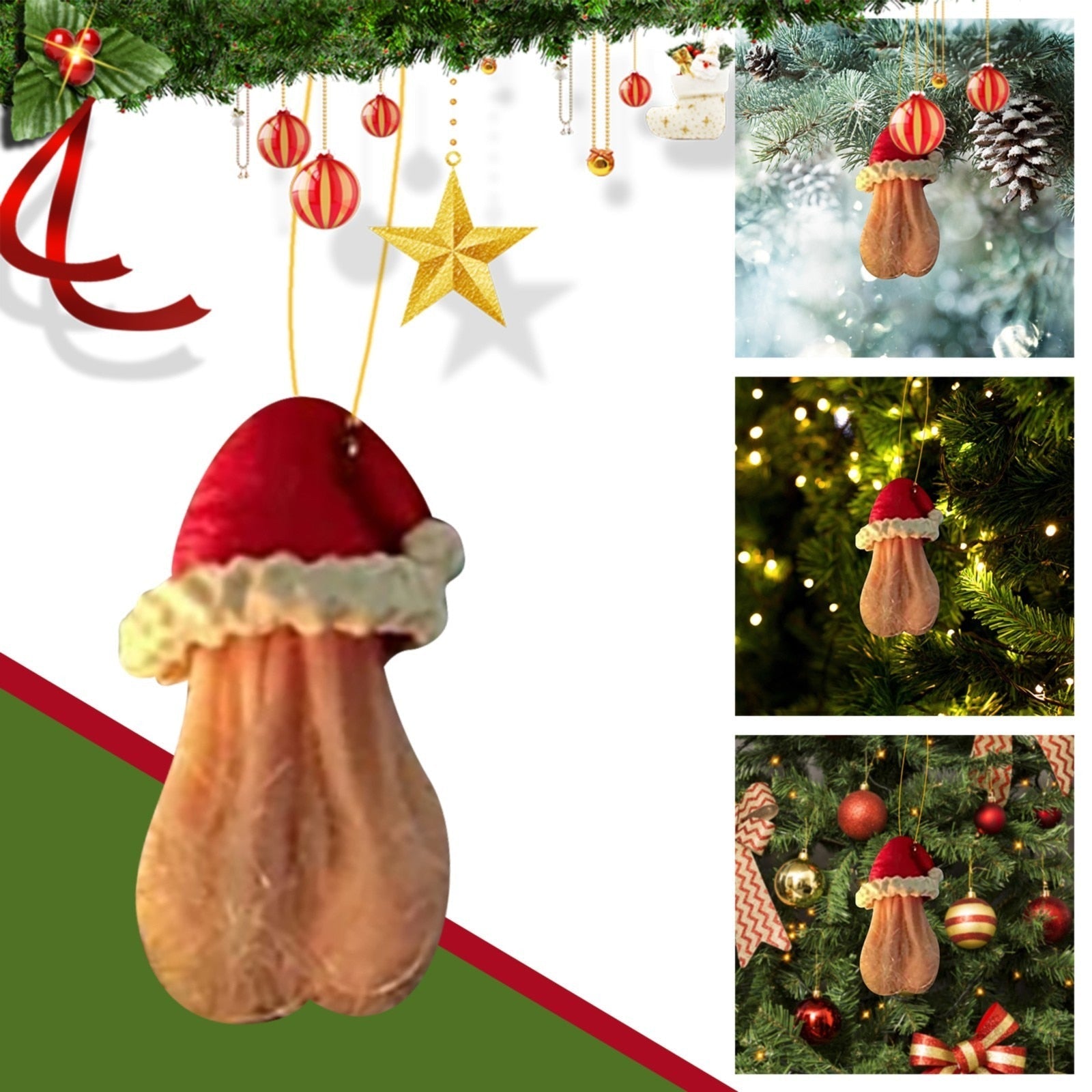 Christmas Tree Decoration Pendant Christmas Tree Pendant Christmas Home Car Swinging Hanging Ornament Easter Eggs Large Clear acacuss