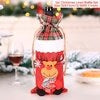 Christmas Wine Bottle Cover Merry Christmas Decorations For Home Christmas Ornament Xmas Table Decor New Year 2024 Navidad Gift acacuss