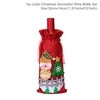 Christmas Wine Bottle Cover Merry Christmas Decorations For Home Christmas Ornament Xmas Table Decor New Year 2024 Navidad Gift acacuss