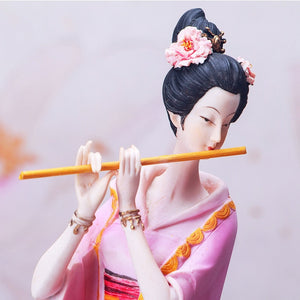 Classical Chinese Ladies Resin Creative Decoration Bedroom Study Living Room Home Crafts Home Decoration acacuss