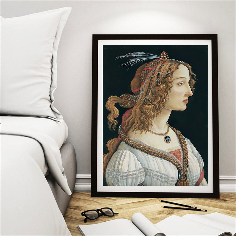 Classical European Oil Woman Canvas Fun Lips Pen Paintings Wall Abstract Landscape Wall Art Prints Posters Pictures Home Decor acacuss