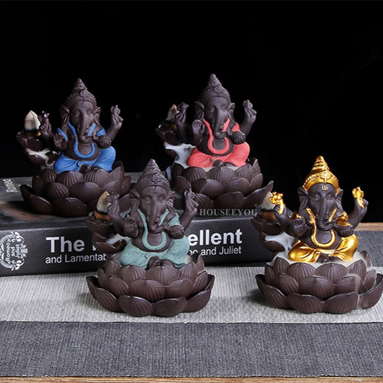 Clay Incense Holder acacuss