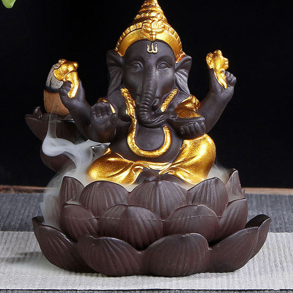 Clay Incense Holder acacuss