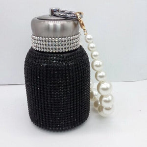Coffee Tumbler Novelty Mug Stainless steel diamond-encrusted Vacuum flask acacuss