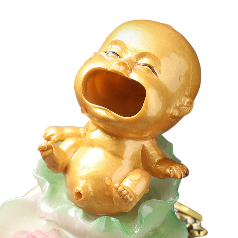 Color Changing Creative Tea Pet Supportable Kung Fu Tea Utensils Boutique Pee BoyFun Water Spray Tea Table PersonalityDecoration acacuss