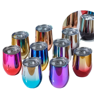 Colorful Yerba Mate Cup with Lid Double Wall 12oz 304 Stainless Steel Coffee Cold Drinks Mate Mug Set with Straw Cleaning Brush acacuss