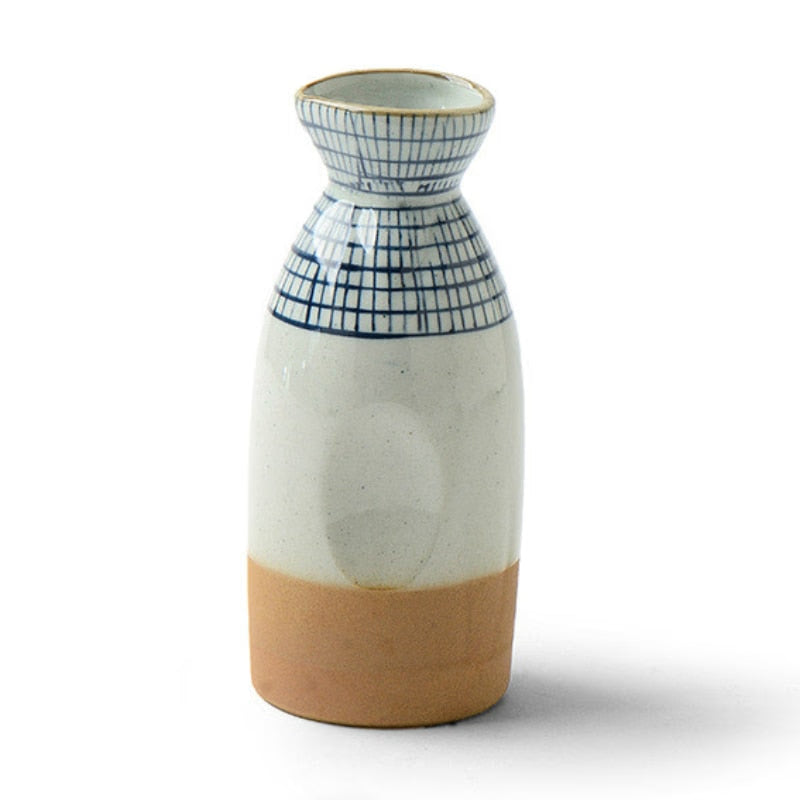 Combination 40-300ml Hand-Painted Sake Rice Wine Shochu Decanter Shot Cup Family Restaurant Bar Drinkware Hip Flask acacuss