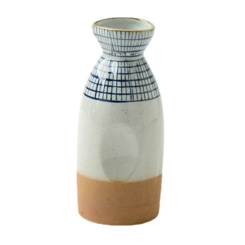 Combination 40-300ml Hand-Painted Sake Rice Wine Shochu Decanter Shot Cup Family Restaurant Bar Drinkware Hip Flask acacuss