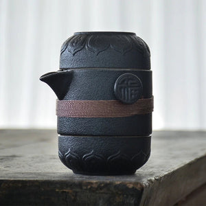 Complete Travel Kung Fu Tea Set acacuss